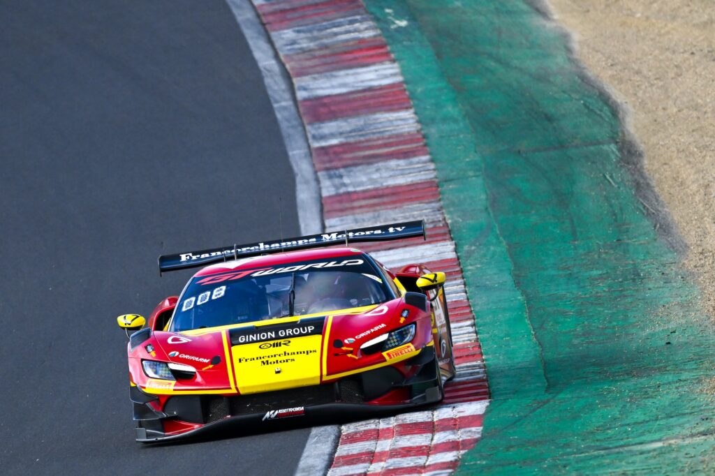 Alessio Rovera Vincent Abril AF Corse Ferrari 296 GT3 GT World Challenge Europe Brands Hatch