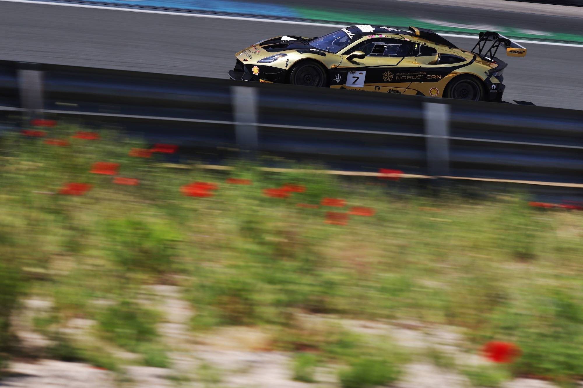 Roberto Pampanini Mauro Calamia Dinamic Motorsport Maserati GT2 GT2 European Series Zandvoort
