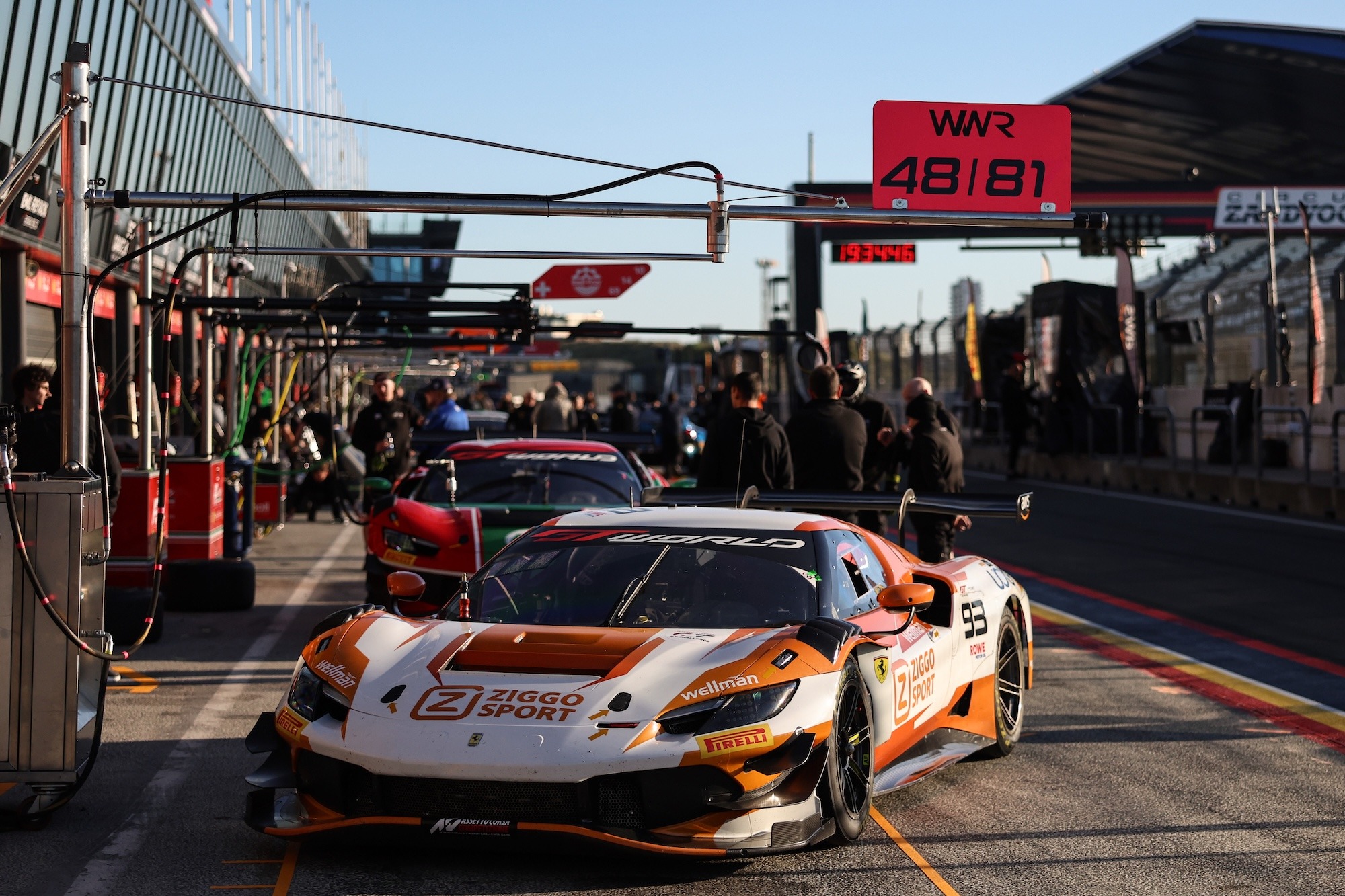 Eddie Cheever Marco Pulcini Ziggo Sport Tempesta Ferrari 296 GT3 GT World Challenge Europe Zandvoort