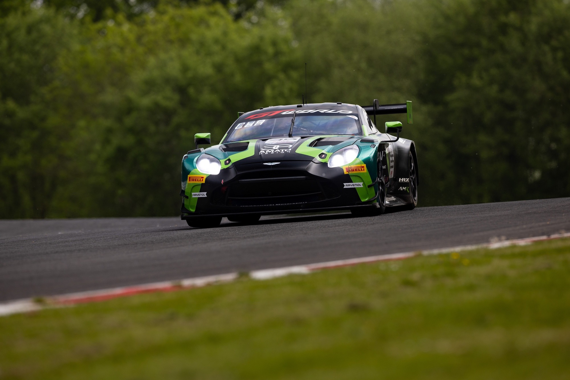 Henrique Chaves Mateo Villagomez Walkenhorst Motorsport Aston Martin Vantage GT3 GT World Challenge Europe Brands Hatch