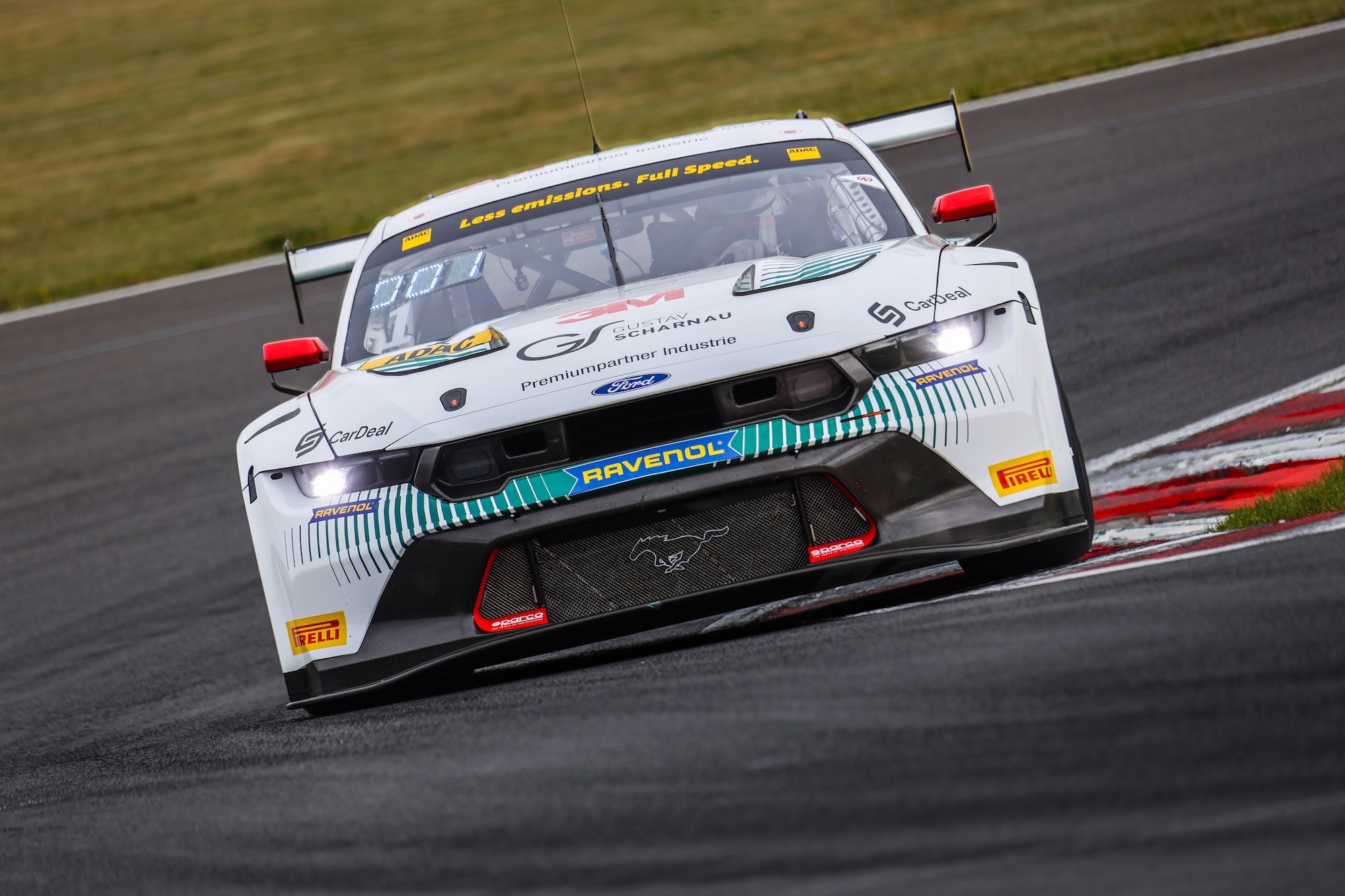 Finn Wiebelhaus Salman Owega Haupt Racing Team Ford Mustang GT3 ADAC GT Masters Lausitzring