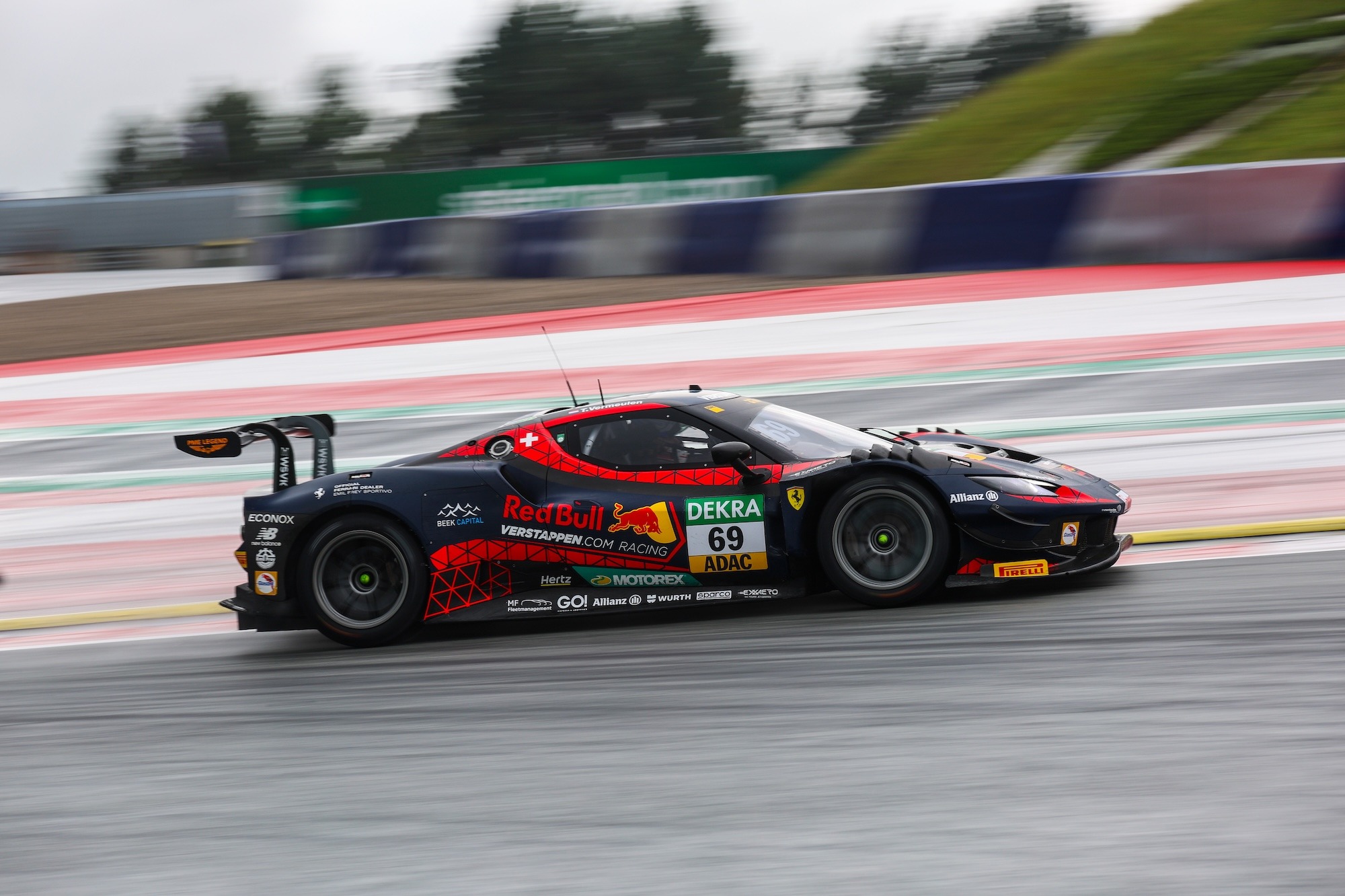 Thierry Vermeulen Emil Frey Racing Ferrari 296 GT3 DTM Red Bull Ring