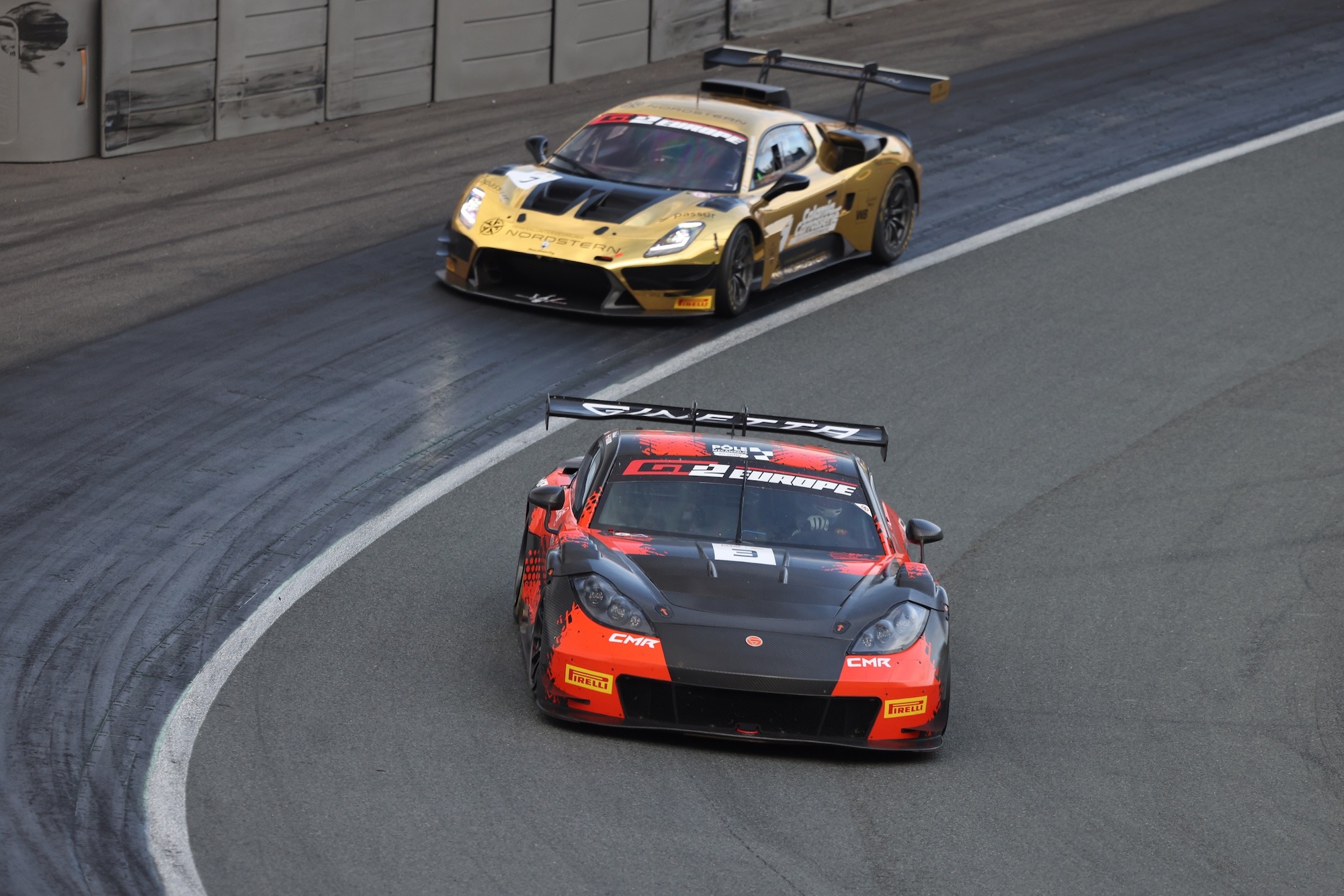 Ethan Gialdini Mikkel Njor CMR Ginetta GT2 GT2 European Series Zandvoort